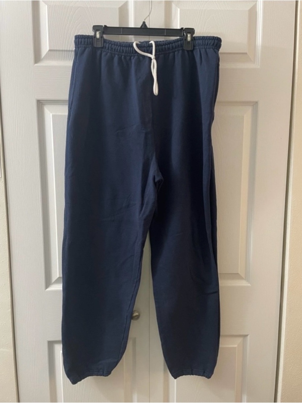 Men's Navy Drawstring Sweatpants